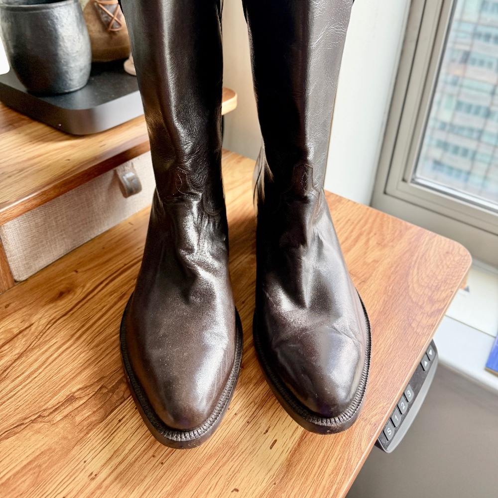J.B. Hill handmade cowboy boots
